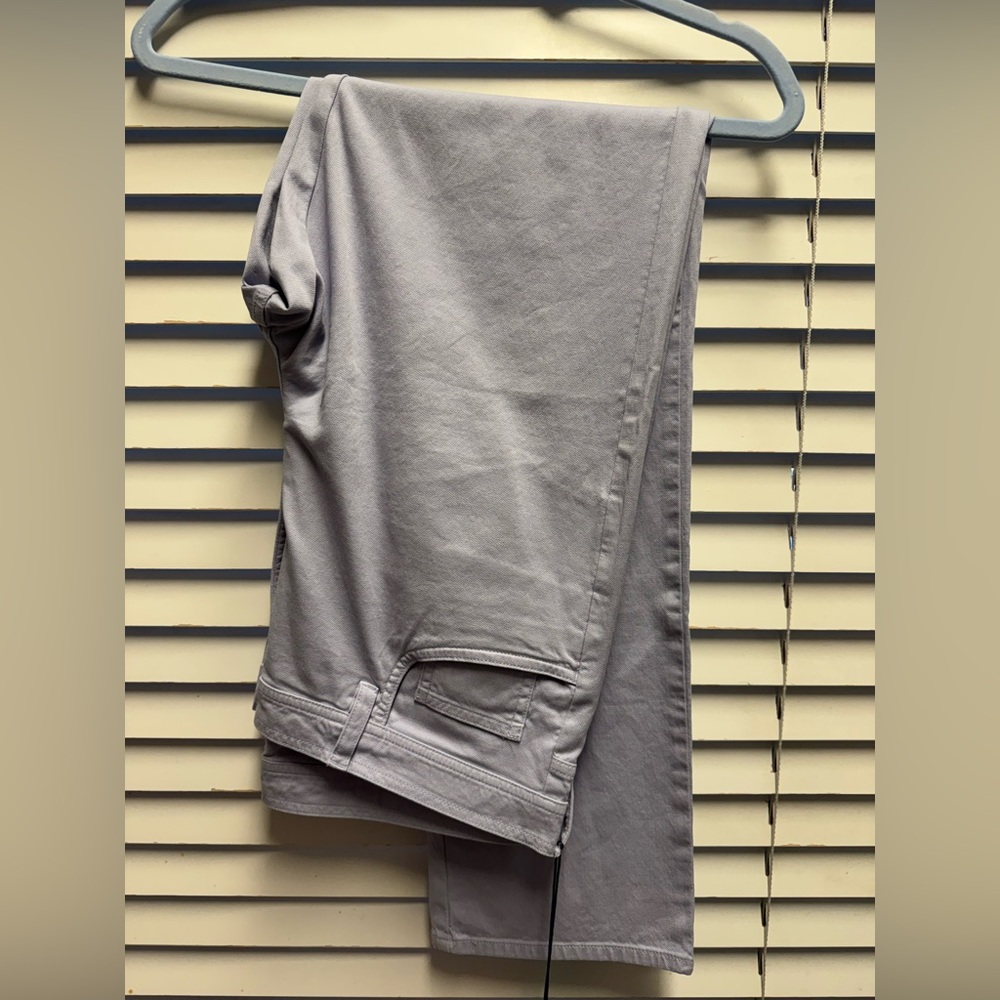 Men's Blue Gray Pants Onward Reserve Dobby Pants Cosmic Sky 35x32 NEW